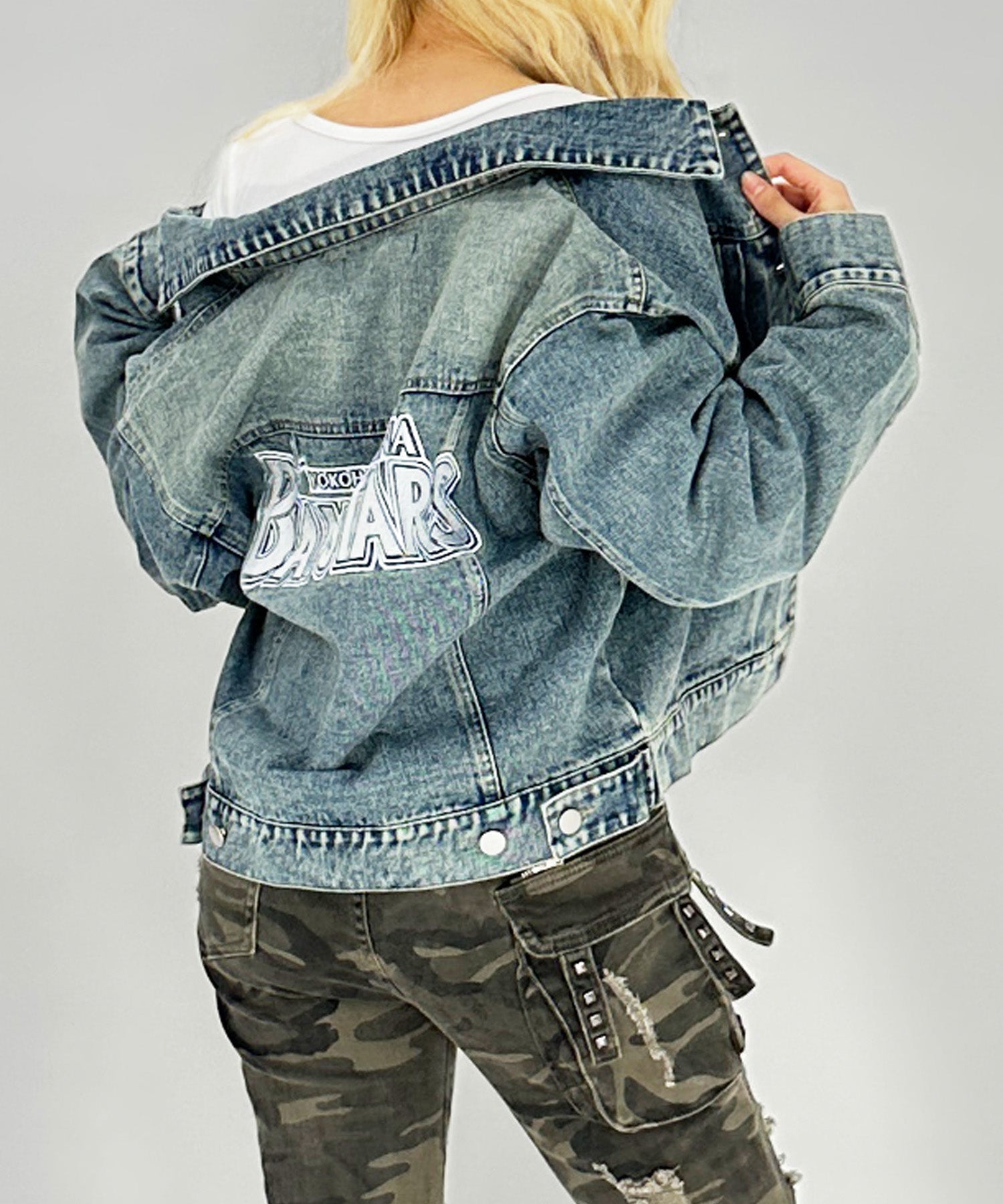 [BAYSTARS ライセンス商品] DENIM JACKET