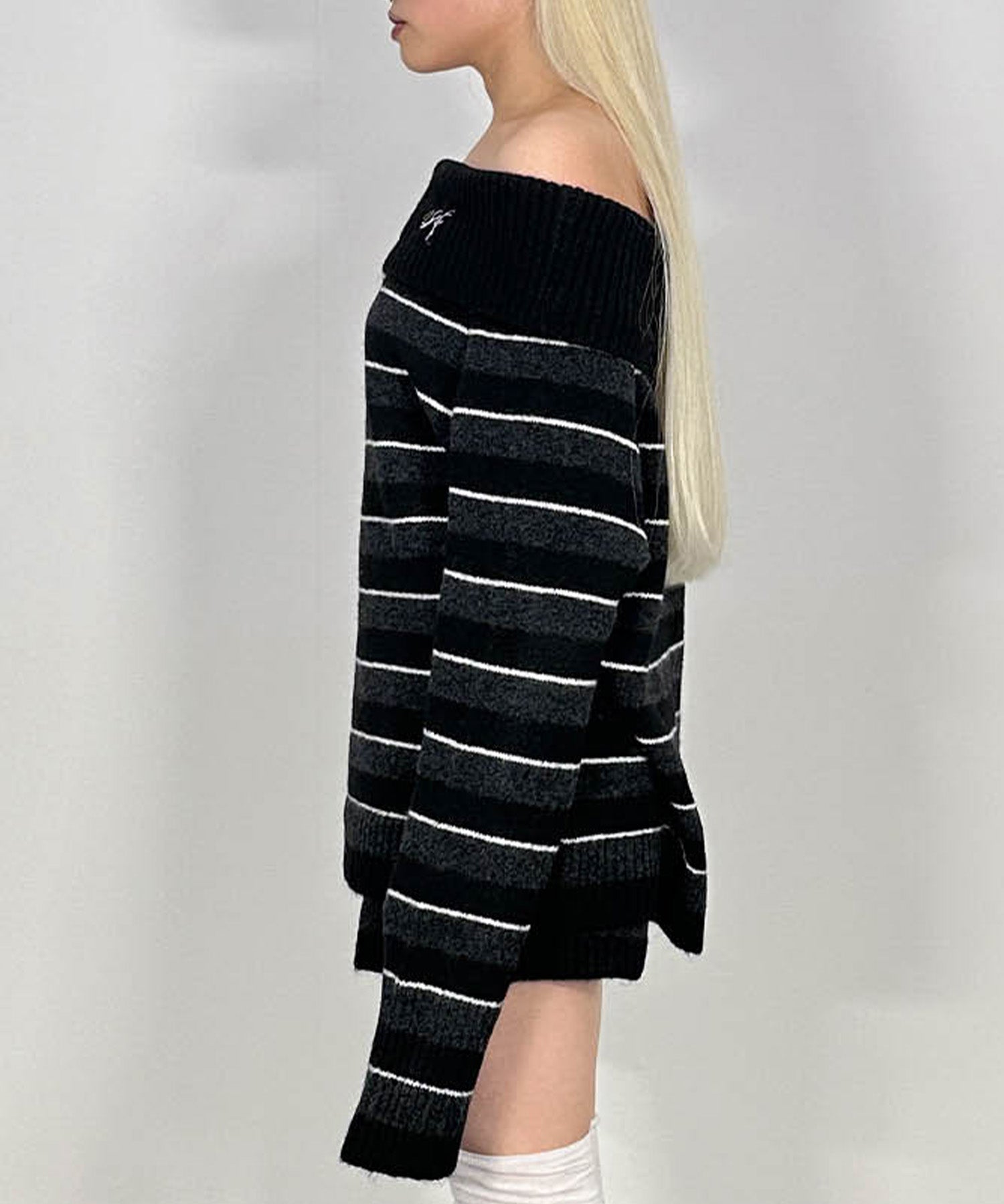 ボーダーニットセットアップ