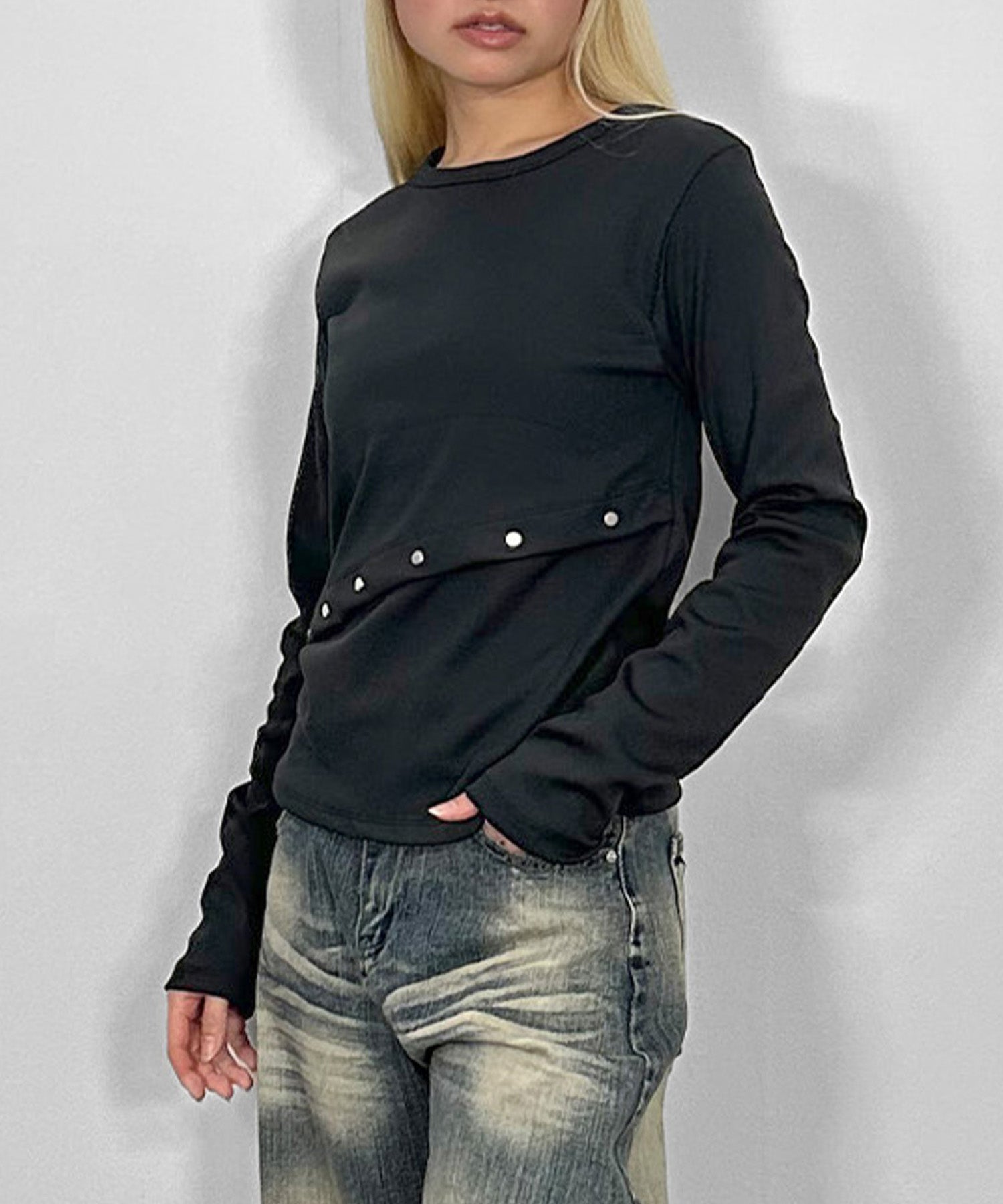 リップルフォームTシャツ