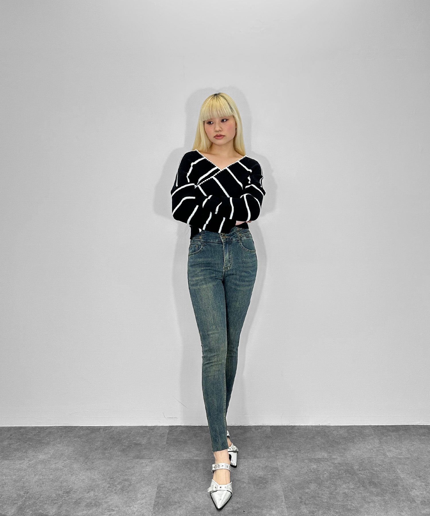 RAWCUT H/W スキニー