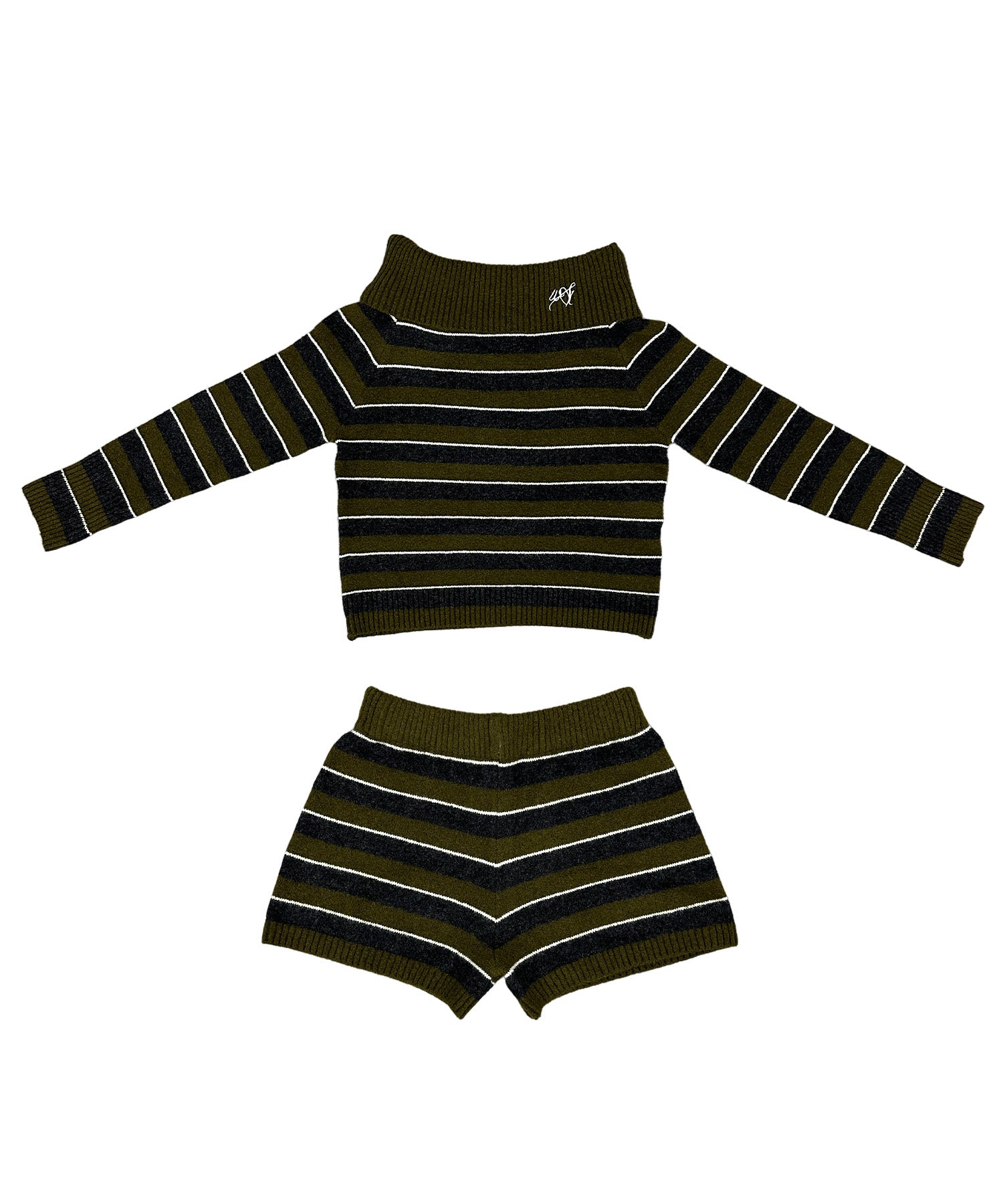 ボーダーニットセットアップ