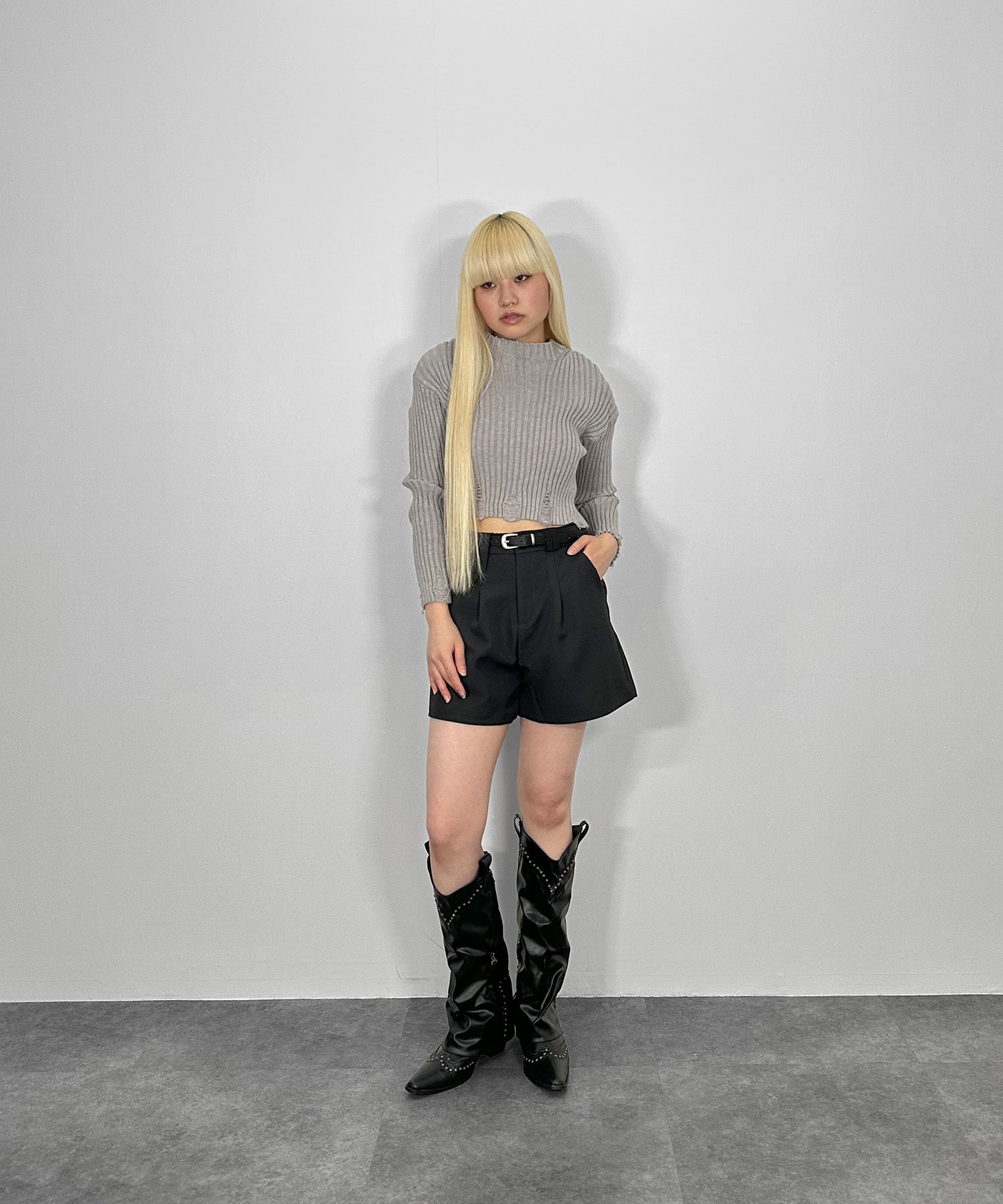 スラックスショートパンツ