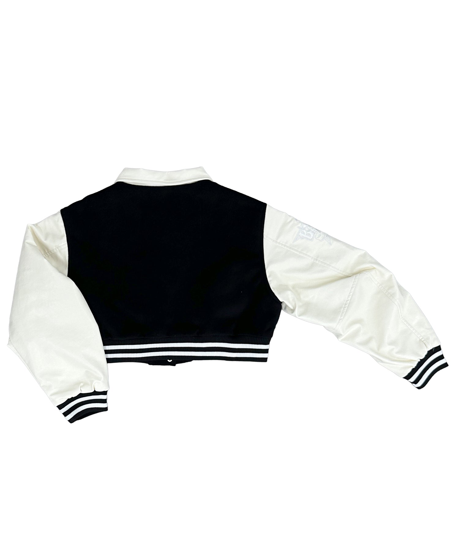 CROPPED VARSITY JACKET