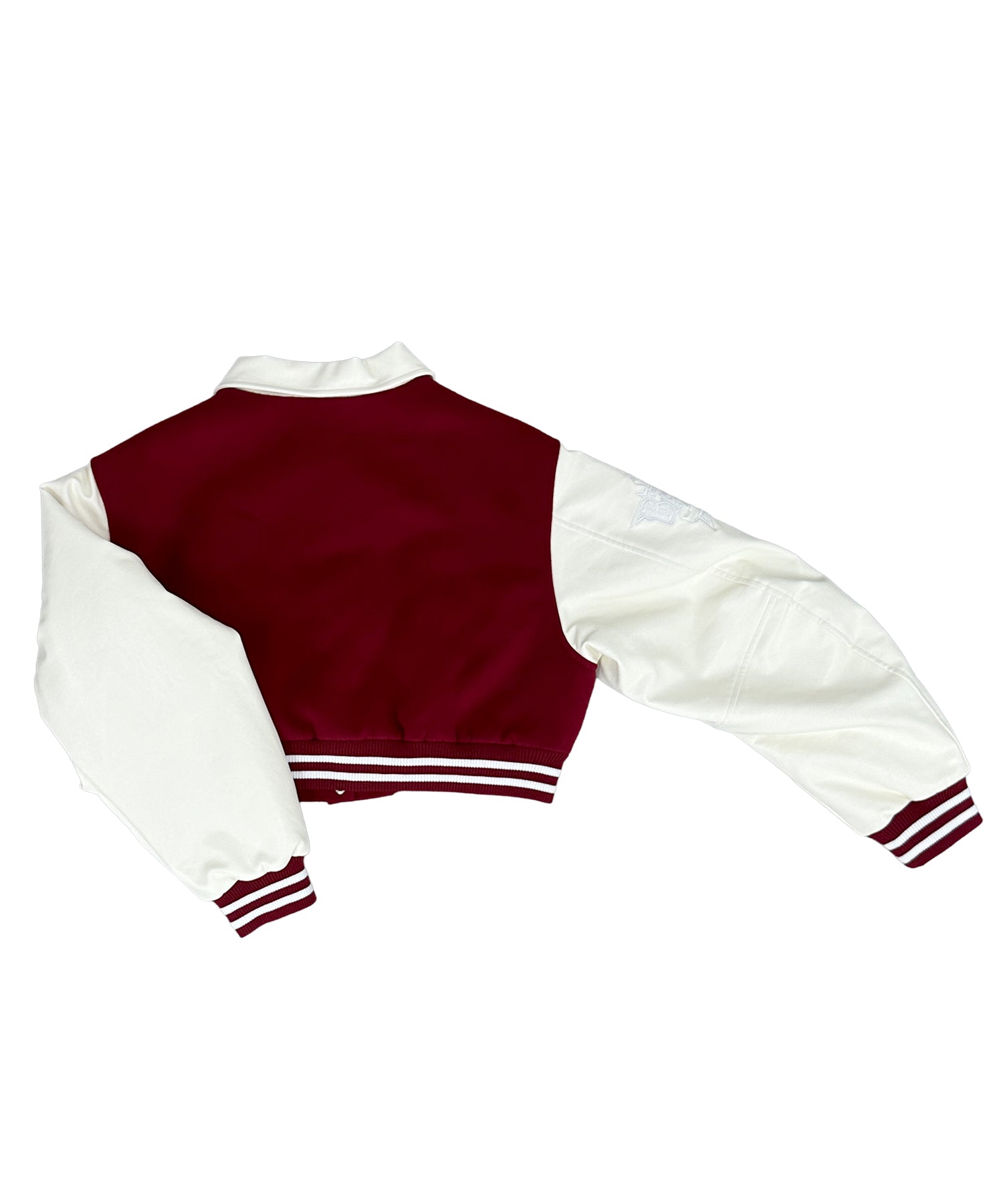 CROPPED VARSITY JACKET
