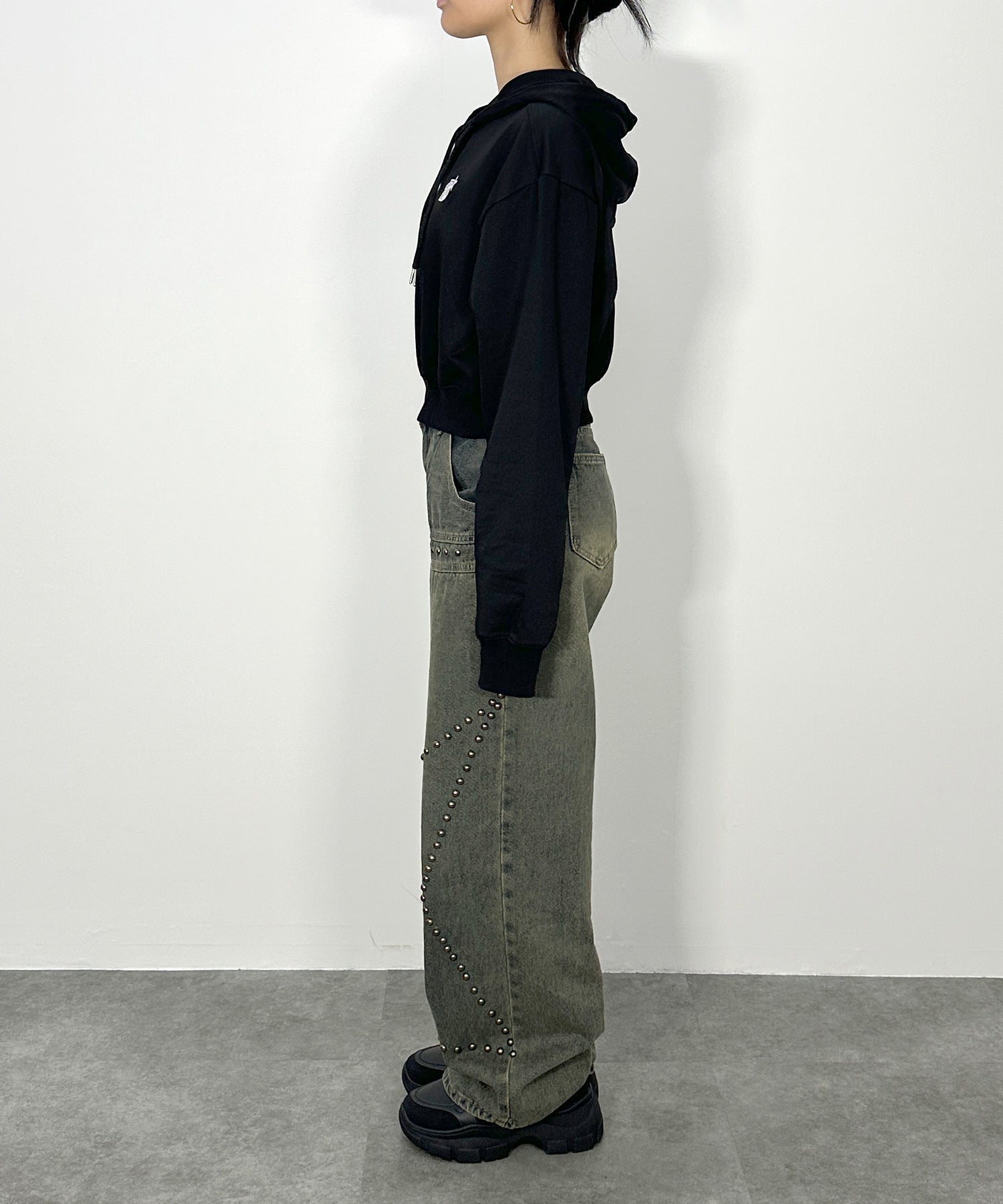 CROPPED HOODIE